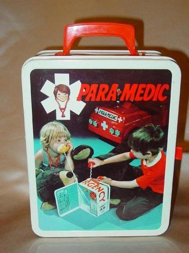 metal lunch box medic|Vintage PARA.